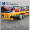 Low Price 40t Flatbed Container Truck Trailer